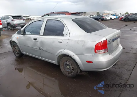 2004 Chevrolet Aveo from USA, damaged, VIN KL1TD52604B193137
